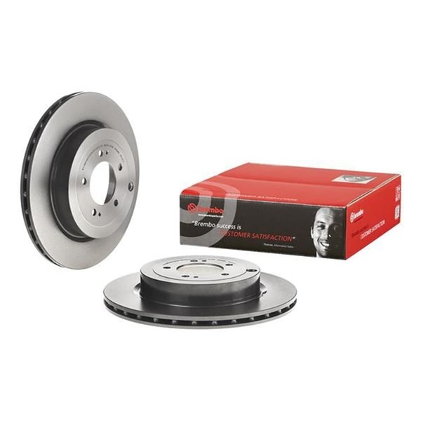 2X Brembo Bremsscheiben 330Mm InnenbelÜFtet Hinten Passend FÜR Mitsubishi Lancer-image