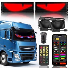 23truck Windshield Cars Devil Eyes Light Remote Smart Eye Lamp Soft Screen 2pcs 23truck Windshield Cars Devil Eyes Light Remote Smart Eye Lamp Soft Screen 2pcs