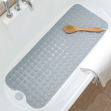 Bathtub Mats for Shower Tub Non-Slip Bath Mat 39 x 16 Inch Extra Long Shower Mat