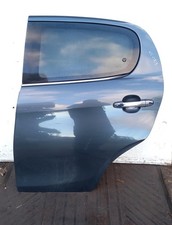 Citroen C1 Mk2 Left Rear Complete Door Dark Grey Mica 2017