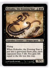 Kokusho, the Evening Star 122 Champions of Kamigawa Normal MP