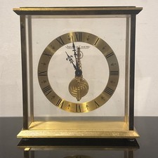 JAEGER LE COULTRE 8 DAY BAGUETTE 1970’s SKELETON CLOCK CALIBRE 508 