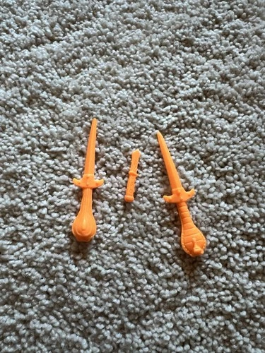 TMNT Universal Monsters Mummy Raph Accessories ONLY Vintage 1993 Orange