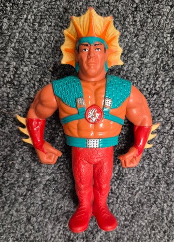 WWF Hasbro Ricky The Dragon Steamboat Action Figur...