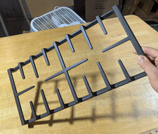 Center Cast Iron Burner Grate Compatible with...