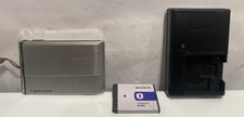 Sony Cyber-shot DSC-T70 White 8.1MP Compact Digital Camera Tested Free Shipping