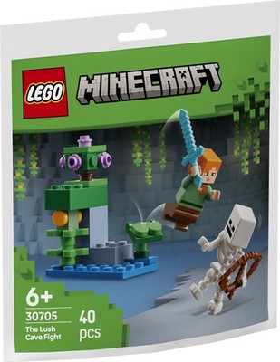 LEGO Minecraft 30705 Showdown in der Üppigen Höhle - Polybag NEU Und OVP