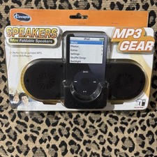 ICONCEPTS Mini Foldable Speakers TRAVEL SOUND -BRAND NEW  