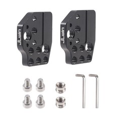 Image of 2PCS Extension Mount Plate Holder for DJI Ronin RS2/RS3/RS4 Mini PRO Gimbal