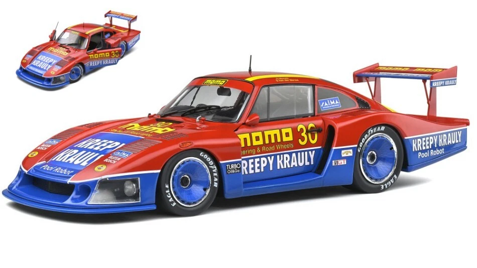 Porsche 935 Mobydick #30 Momo 6h Mid Ohio 1983 V. der Merwe - Moretti 1:18 Model - Bild 1 von 1