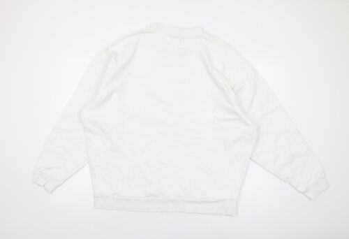 ASOS Men's White XL Graphic Sweatshirt - Picture 2 of 12