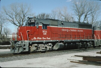 Missouri & Northern Arkansas EMD GP40 Kodachrome Original Kodak Slide