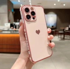 Telefono Protector Cober Funda Para De Iphone 12 Pro Max Case Cover Pink 🩷