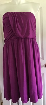 purple dress size 22