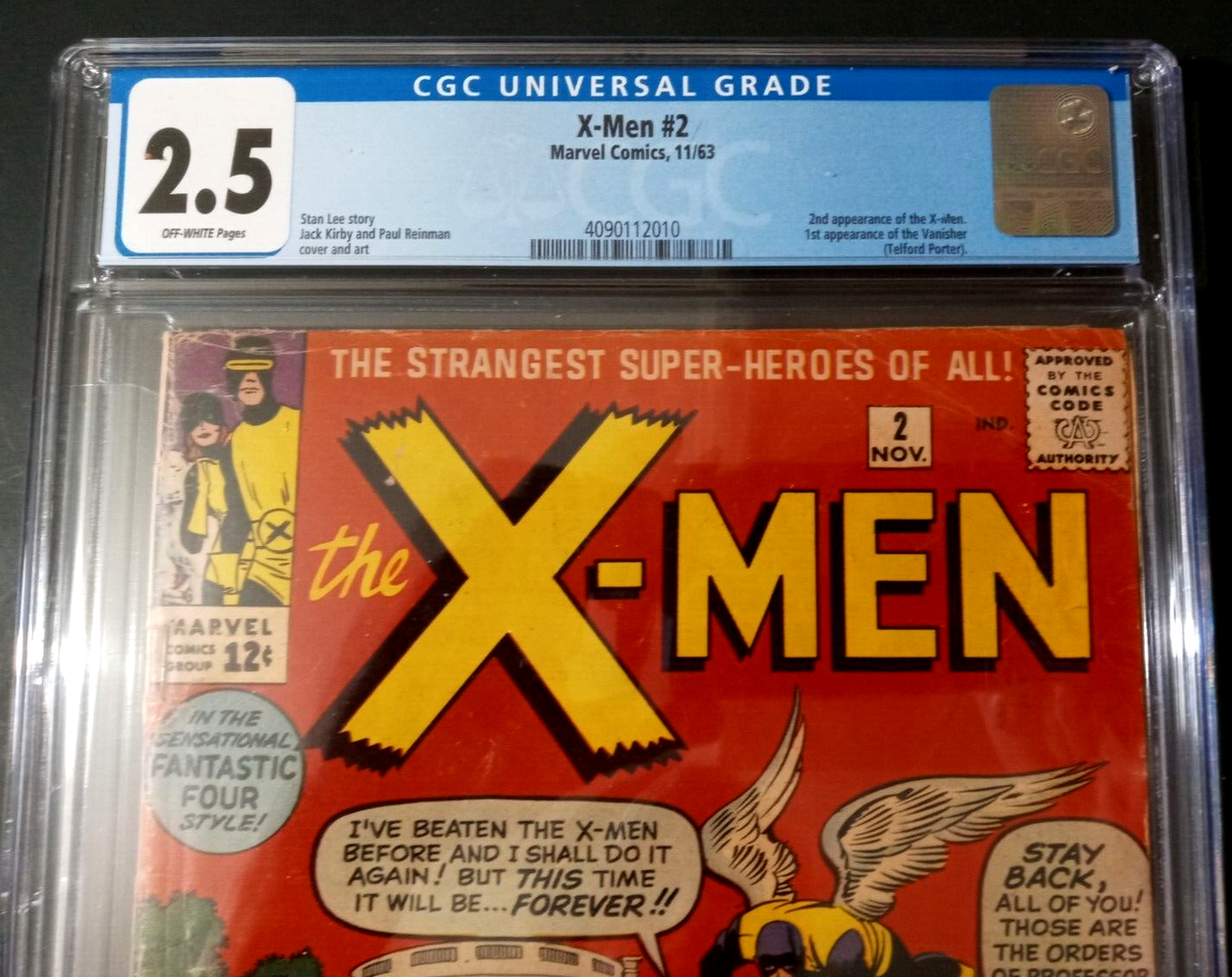 Marvel THE X-MEN No. 2 (1963) 2nd X-men! 1st Appearance Vanisher