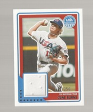 OE1) 2023 Panini USA Stars & Stripes Zane Burns Jersey Rookie RC 177/250