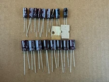 Akai AP-206 AP-207 Recap Kit Capacitors Turntable Speed Repair Set