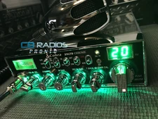 Cobra 29 LTD Chrome  -GREEN LIGHT EDITITION + PERFORMANCE TUNED+ECHO SOUND BOARD