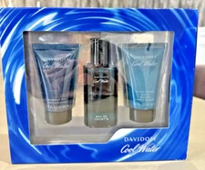 Cool Water By Davidoff For Men Set: EDT+SG+ASB (1.35+1.7+1.7)oz