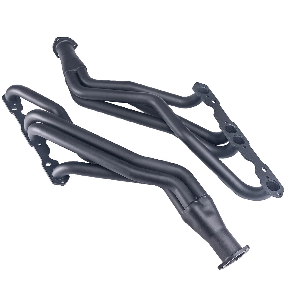 QK 1-5/8" Exhaust Manifold Headers for 88-99 Chevy Trucks SUV 5.0L 5.7L 305 350 Foto 3 de 4