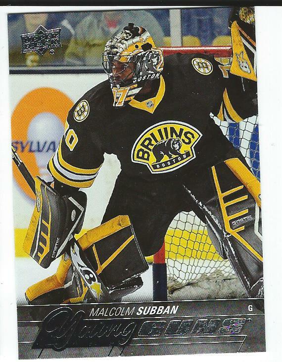 MALCOLM SUBBAN 15-16 UPPER DECK YOUNG GUNS #211