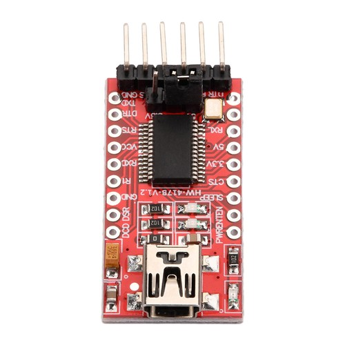 FT232RL 3,3 V 5,5 V FTDI seriell Adaptermodul Typ-C/Mini USB für Arduino auf TTL - Bild 23 von 28