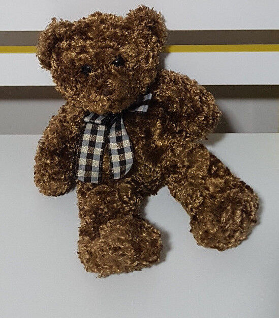 CHRISTOPHER COLLECTION FRANKIE TEDDY BEAR PLUSH TOY! SOFT TOY ABOUT 16CM SEATED!