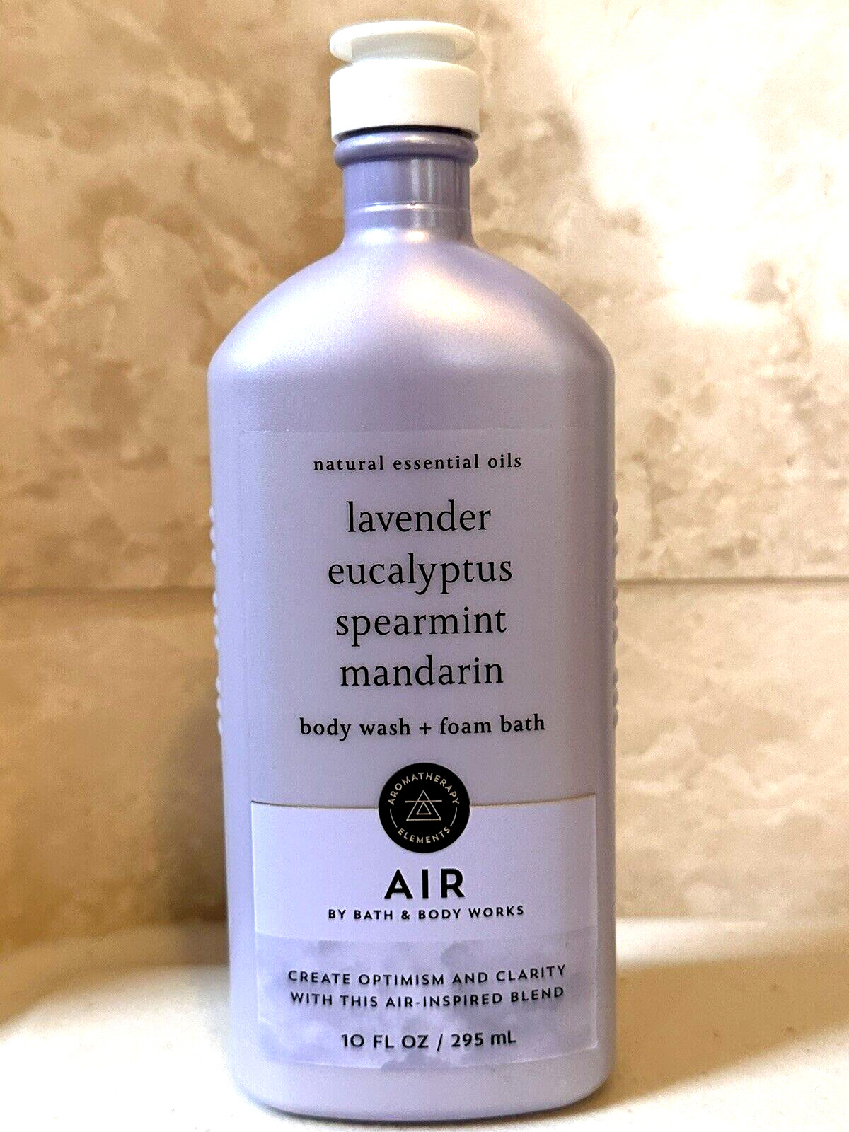 Bath &Amp; Body Works Aromatherapy Air Lavender Eucalyptus Spearmint Body Wash New