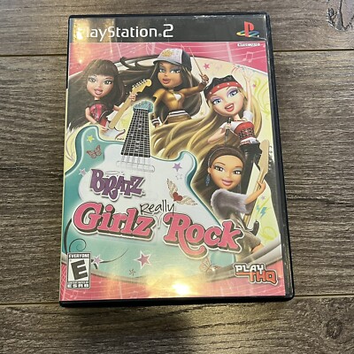 Bratz: Girlz Really Rock (Sony PlayStation 2, 2008) PS2 Complete with Manual CIB