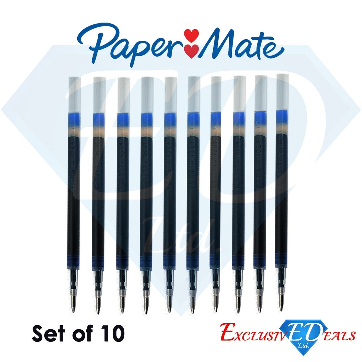 Pen Refill Paper Mate Inkjoy Gel Black Refill Medium Point