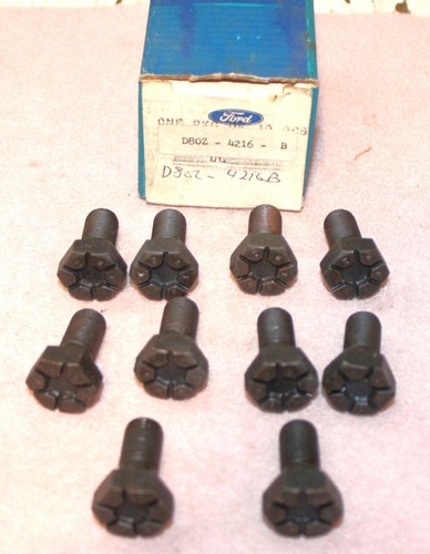 1961-78 Ford Mustang Shelby Galaxie Cougar NOS 8" 9" REAR GEAR or FLYWHEEL BOLTS