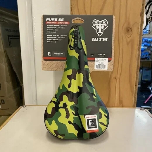 WTB pure-V race saddle special order model camouflage/MTB