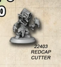"Briarwood 22403 Redcap Cutter" Bones 6 Reaper Miniatures fantasy D&D RPG