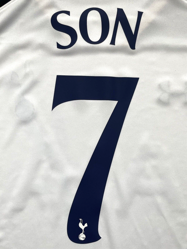 2016/17 Tottenham Spurs Home Jersey #7 SON 4XL Under Armour Cup Version NEW - Picture 5 of 14
