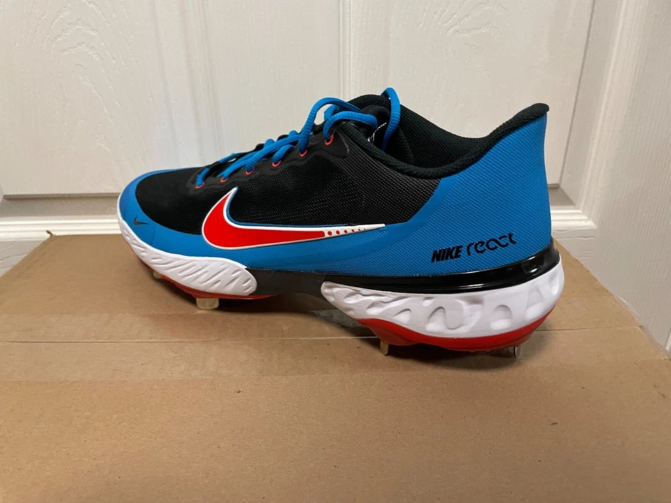 Nike Alpha Huarache Elite 3 Low Men's Size 14 Baseball Cleats CZ6543-001 - Image 3 of 4