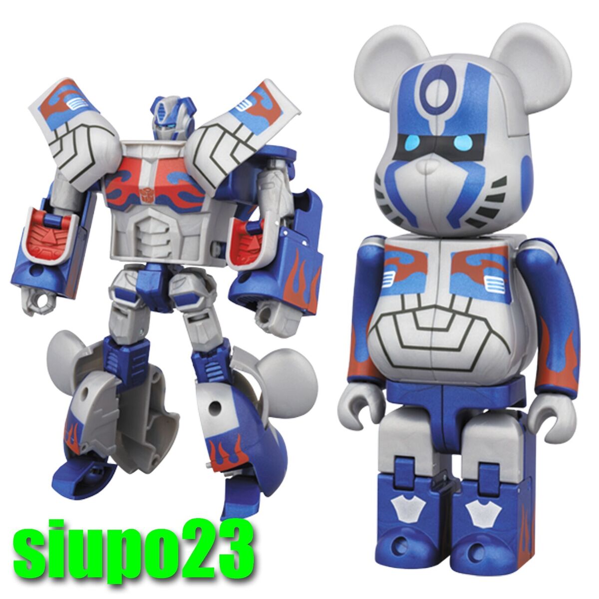 Medicom 200% Bearbrck ~ Transformers Be@rbrck Optimus Prime Medicom 200% Bearbrck ~ Transformers Be@rbrck Optimus Prime