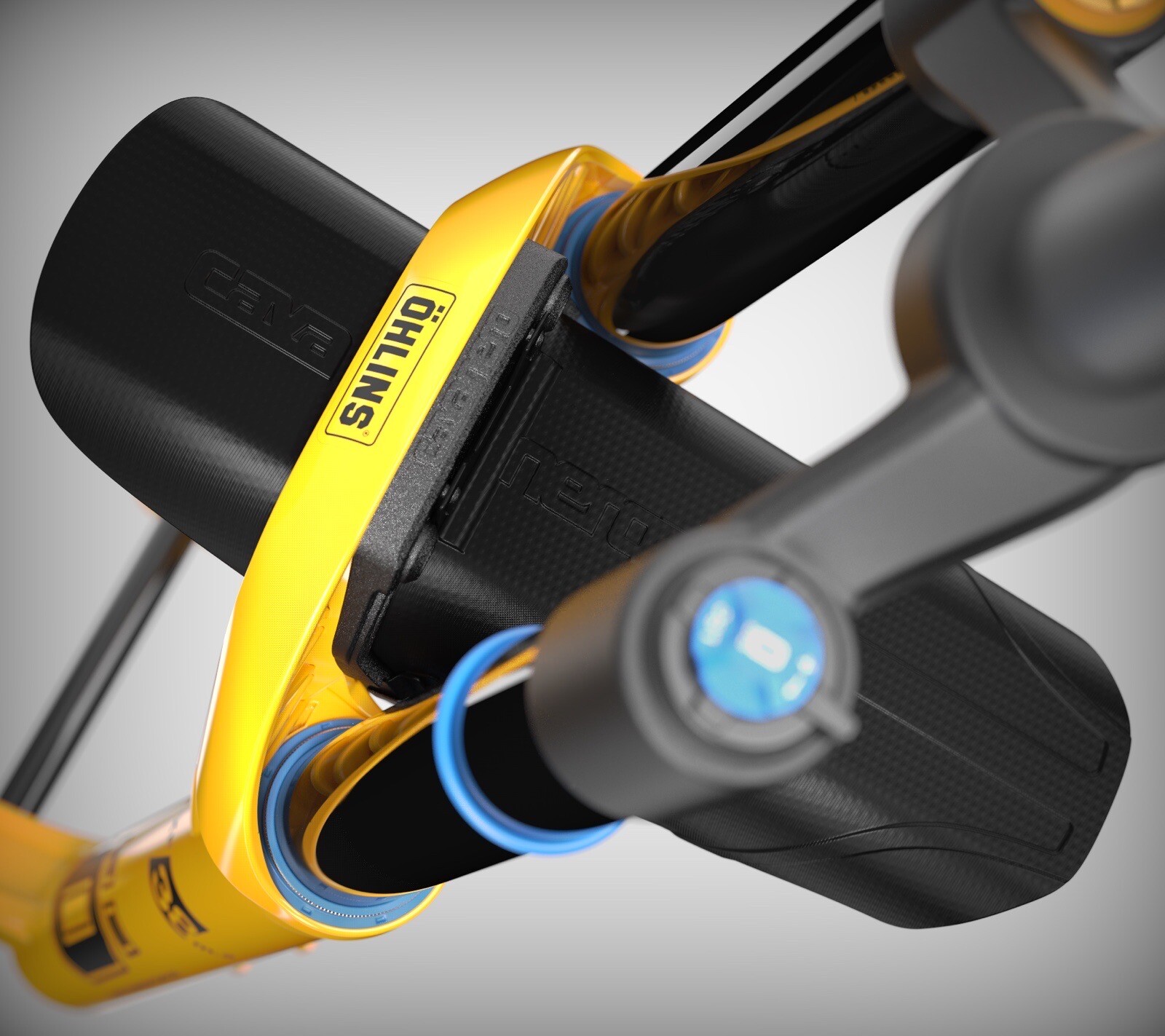 BOQS V3 Mudguard for Ohlins RXF36 RXF38 and DH38 Forks MTB 29