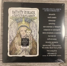 NATIVITY IN BLACK 2-LP BLACK SABBATH TRIBUTE ALBUM BLACK VINYL. NOT RSD VERSION