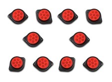 10x 12V LED 7SMD RED SIDE MARKER LIGHT LAMPS TRUCK LORRY TRAILER CARAVAN CAMPER