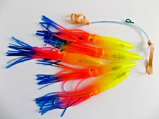 TROLLING MAHI CHASER BALLYHOO RIG SALTWATER - 8.5" - SS36