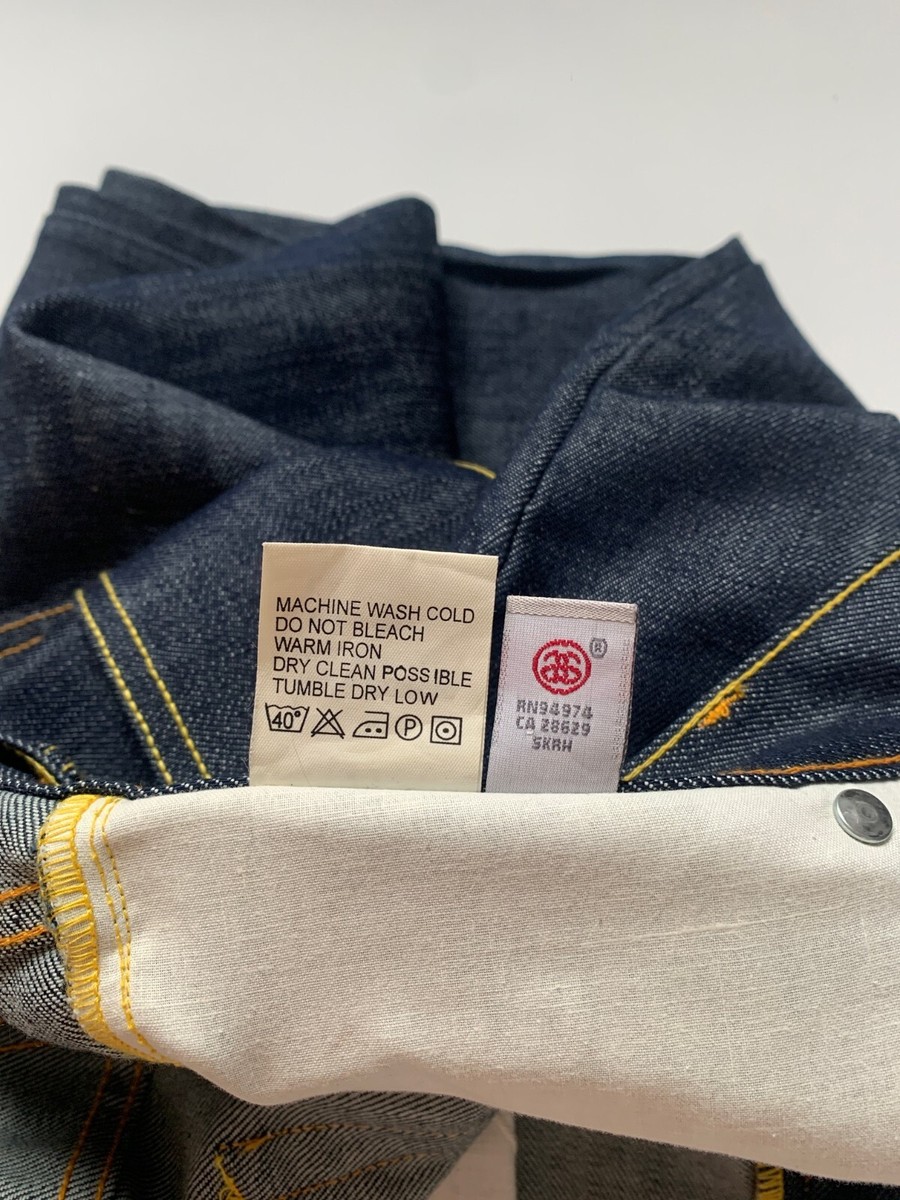 Stüssy Rough and Rugged Rigid Denim sz. 32 NWOT | eBay Stüssy Rough and Rugged Rigid Denim sz. 32 NWOT | eBay