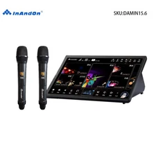 DAMIN 15.6" InAndon Karaoke Player,1T-4T SSD,Mixing amplifier,固態盘 5 in 1 YouTube