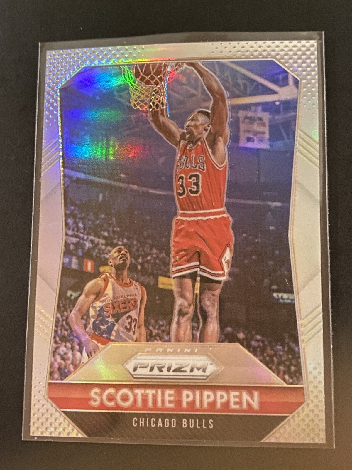 2015-16 Panini Prizm Silver SP Scottie Pippen Chicago Bulls