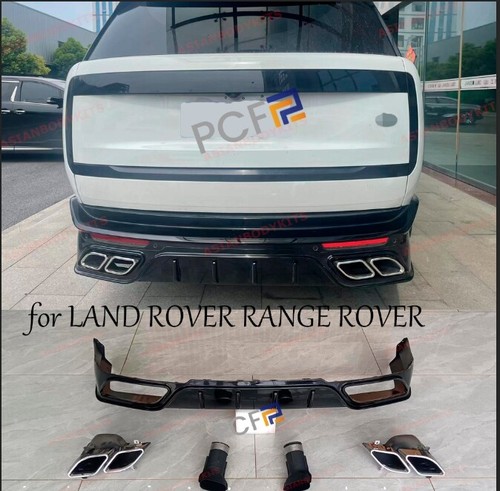 2023-2024 REAR LIP DIFFUSER EXHAUST TIPS for LAND ROVER RANGE ROVER ...