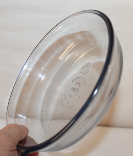 Vintage Pyrex Flameware 7" padella #817B stufa in vetro merce 2 diversi modelli - Foto 5 di 9