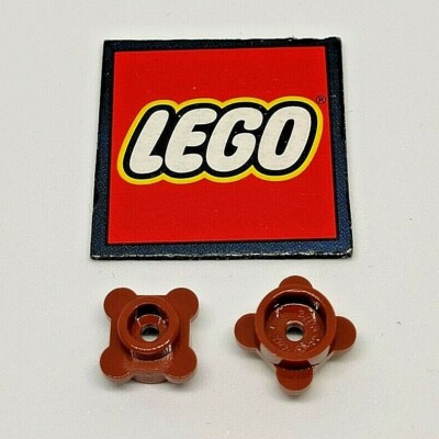 LEGO Runde Noppenplatte mit Laschen 1x1 Farbe wählbar - 28573, 33291 - 10er Pack