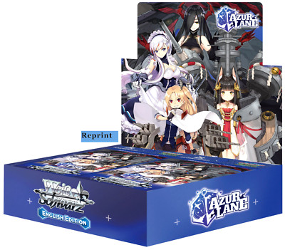 Weiß/Schwarz - Azur Lane Display (Reprint), englisch *Neu & OVP*