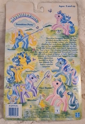My Little Pony Sunshine Shoreline Petit Poney Kleines Pony Mlp Nrfp