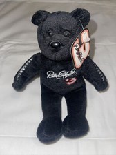 Dale Earnhardt Sr Gold N Bear Collectible Teddy Black Nascar