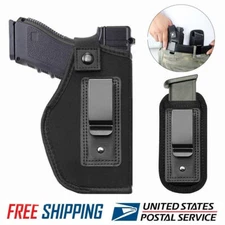 ​Tactical Concealed Carry IWB Gun Pistol Holster Belt Clip with Magazine Pouch